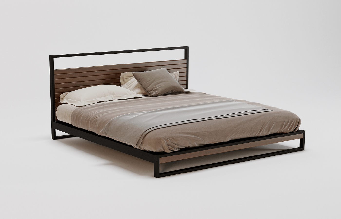 Alder Double Bed 2
