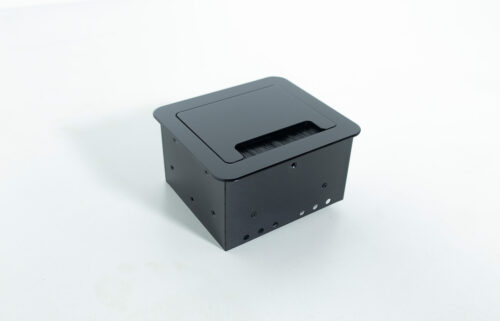 Aluminum Brushed Finished Desktop Socket
