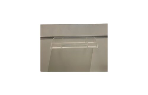 Aluminum sliding channel for smart partition