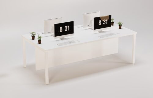Empower Workstation For Four Persons Without Partitions
