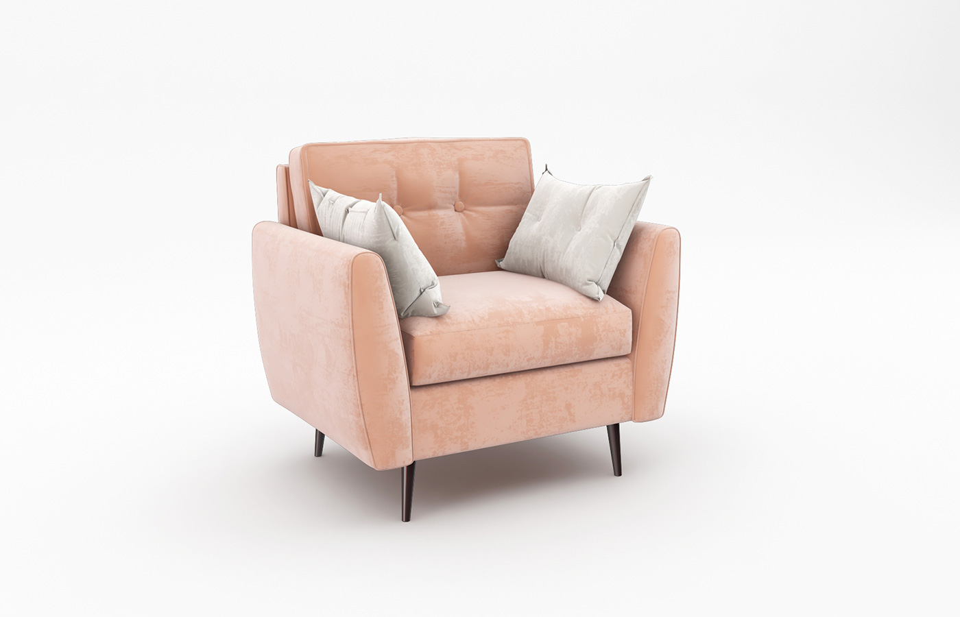 Louver Sofa 1 Seater